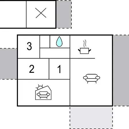 Dom wakacyjny Amazing In With Wifi Haderslev